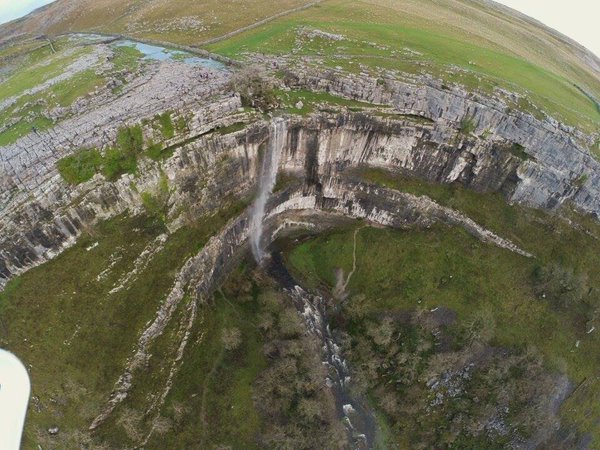 Malham Cove Waterfall